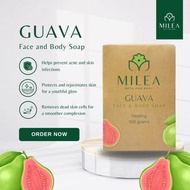 Milea All Organics Guava Healing Bath Soap