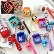 Liquid Silicone Protective Case For Apple Bts / airpod Bt21 Earphones