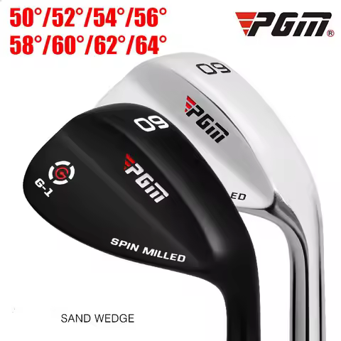 Golf Sand Wedges Clubs 50 / 52 / 54 / 56 / 58 / 60 / 62 / 64 Degrees Silver Golf Sand Wedges Clubs w