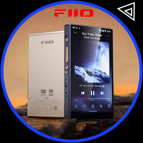FiiO M21 Portable Music Player Android Intelligent 4.7" HD Lossless Bluetooth MP3 Player CS43198*4 4