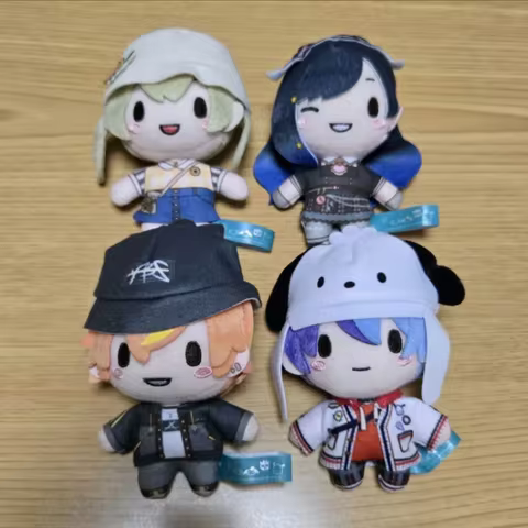 10cm Project Sekai Plush Keychain Asahina Mafuyu Pjsk Stuffed Plushies Yoisaki Kanade Kawaii Backpac