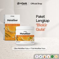 mGanik Metafiber 210gr + mGanik Metafiber 49gr - Suplemen Diabetes