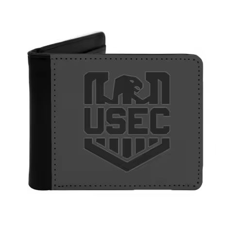 Escape From Tarkov Usec Patch Short Wallet Pu Leather Women Men's Purse Credit Card Holder Cash Wall