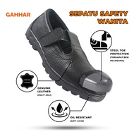 Spatoo Shoes Sepatu Safety Wanita Kulit .Asli Sepatu Wanita Safety Terdapat Besi Pengaman Diujung Se