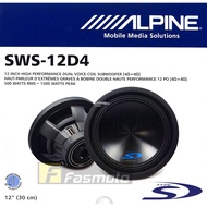 ALPINE SWS-12D4 SUBWOOFER 12INCH