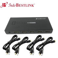 KVM Switch 4K UHD HDMI Sharing Monitor TV LED Splitter mirror - KVM HDMI 4Port