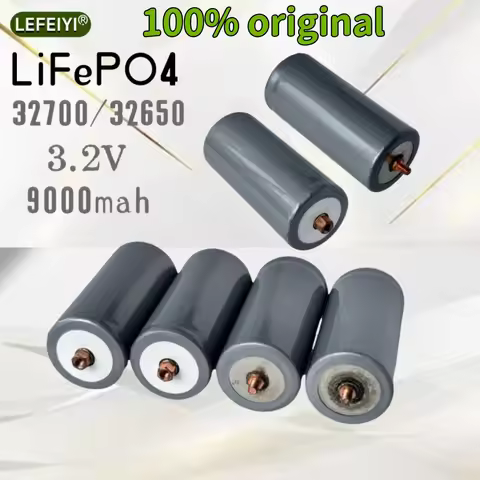 100% Original 32650 9000mAh 3.2V Lifepo4 Rechargeable Battery Professional Lithium Iron Phosphate Po