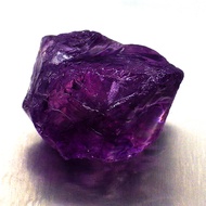 พลอยแท้ธรรมชาติ 100%"อเมทิสต์" (Amethyst) สะอาด พลอยก้อน พลอยดิบ AAAสีม่วง 11.56 กะรัต