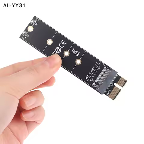 【Y31】1Pc 2025 New PCIE to M2 Adapter NVMe SSD M2 PCIE X1 Raiser PCI-E PCI Express M Key Connector In