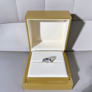 Piaget伯爵 Possession系列 時來運轉 白金寬版戒指，47 碼