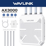 WAVLINK AX3000 Outdoor Access Point 2.4G+5G Range Extender Wifi Router POE Antennas IP67 Waterproof 