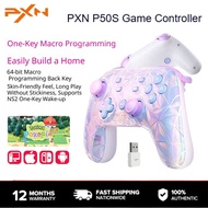 PXN P50S Wireless Game Controller with Motion Sensor， Switch/PC Wireless Bluetooth Gamepad 3rd Gener