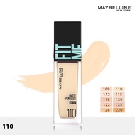 MAYBELLINE媚比琳 FIT ME反孔特霧粉底液 SPF22 110