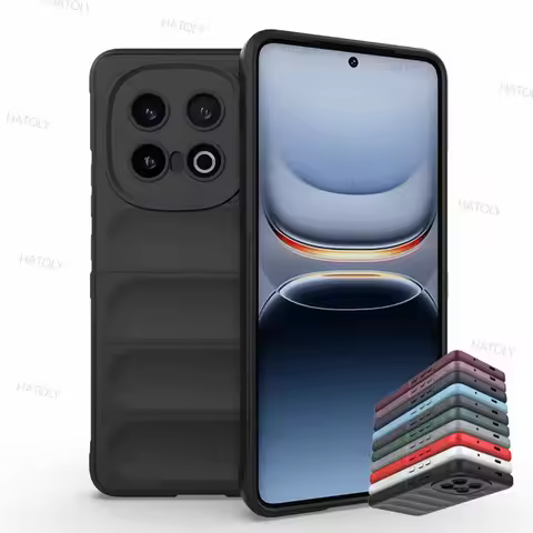 For Vivo iQOO 13 Case For Vivo iQOO 13 5G Cover Funda Anti-Slip Shockproof Silicone Protective TPU P