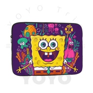 SpongeBob Laptop Bag 10-17 Inch Laptop Protective Case Waterproof Shockproof Portable Laptop Bag