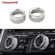 Knob 2pcs Radio For Porsche 911 Cayenne Macan 718 Accessories Universal
