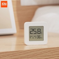 XIAOMI Mijia Bluetooth Thermometer 2 Wireless Smart LCD Screen Electric Digital Hygrometer Thermometer Work with Mijia APP