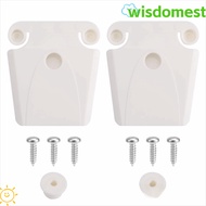 WISDOMEST 2 Set Ice Chest Latch Repair, Plastic Screws Included Cooler Latch Replacement, Durable He