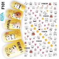 3D Nail Sticker Cartoon Decorative Sticker F101