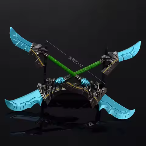 World of Warcraft Weapon Cloud Song Sword Blade Halberd Auchindoun Game Peripheral 22cm Metal Weapon