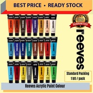 Reeves Intro Acrylic Paint 100ml / Artist Paint / Acrylic Colour Paint / Reeves Acrylic Paint