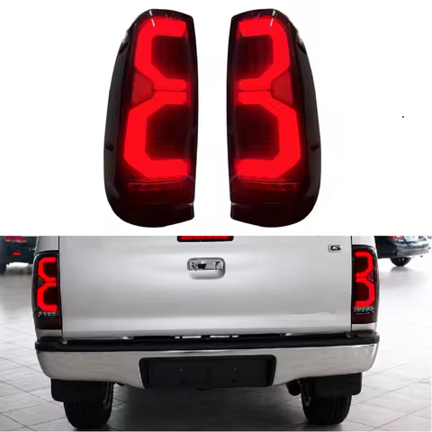 Led Rear Lights Fit For Hilux Vigo 2008 2009 2010 2012 2013 2014 Vigo Tail Lamps Lamp Turn Signal Br