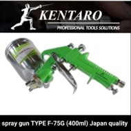 SPRAY GUN F-75G PAINT SPRAY GUN (400ml) KENTARO JAPAN QUALITYSPRAY GUN F-75G TOP TUBE