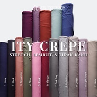 ITY Crepe Fabric ITY Crep and Moss Crepe MossCrepe WollyCrepe Wolli Crepe Wolly Crepe