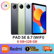 Redmi Pad SE 8.7" WIFI / 4G | 1340 X 800 Resolution | 90Hz Smooth Refresh Rate | Xiaomi HyperOS, | A