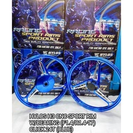 Hylos H3 3 Spokes 17s CNC Sport Mags for Click/ Mio Sporty/ M3/ Mio soul i125/ Mio i125/ Sniper