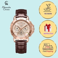 Alexandre Christie 9205 Leather Women Watch