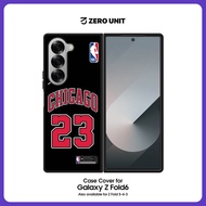 Case Casing Samsung Galaxy Z Fold 6 5 4 3-NBA Chicago Bulls Basket ZR002