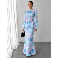 Ayra Kurung In Ocean Blue