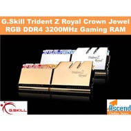 G.Skill Trident Z Royal Crown Jewel RGB DDR4 3200MHz Gaming RAM