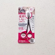 日本Green Bell格林貝爾不鏽鋼帶梳眉剪新手易掌握修眉毛剪刀右手（平行進口）