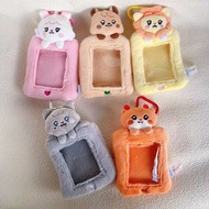 Kpop Idol Idle Plush Photo Holder Key Ring Gidle Photocard Protective Sleeve