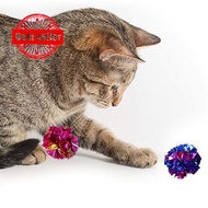 Pet Cat Toy Ball Large Paper Ball 5.5cm Plastic Ball Cat Toy Pet Teasing I1f3