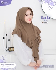 hijab daffi seri DARLA  aksen flow cantik