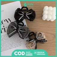 Hair Clip Blink Polka Dot RibbonWanita Hair Accessories HM1107 - ST