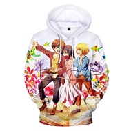 New Attack On Titan Hoodies Anime Sweatshirt Print Hoodie Long Sleeve Sweatshirts Hoodie