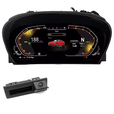 Latest Original 12.3" Screen LCD Dashboard Speedometer For BMW X6 E71 E72 Instrument Cluster Cockpit