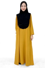 Jubah Tanpa Gosok Jubah Sarah Ironless Muslimah Dress size XS to 6XL