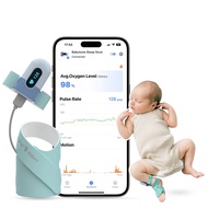 Viatom BabyO2 Blood Oxygen Spo2 Probe Baby Sock Home Sleep Apnea Test Oximeter with Camera Pulse Oxi
