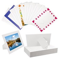30 Pack Photo Frames Paper Picture Frames for 4 X 6Inch Photos with Easel DIY Crafts Frame