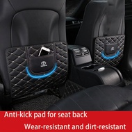 2 piece Toyota car seat back Anti kick pad Seat Anti-dirty Pads for wish sienta CHR noah estima RAV4