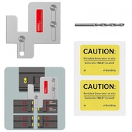 Kit Interlock Generator Serasi dengan Eaton Cutler Hammer BR Series 150 dan 200 amp Panels, Jarak 1 