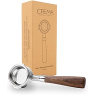 CREMA Coffee Products 58mm Bottomless Naked Portafilter | Compatible with 58mm Breville Machines | I