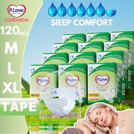 P.Love Standard Adult Tape Diapers - L9/M10/XL8 (12 Packs)