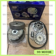 SUZUKI VS125 VS-125 FRONT PULLEY REAR PULLEY +TIMING BELT pulley set COMPLETE full SET TIMING BELTIN