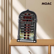 [ Azan Clock Mosque Prayer Clock Music Playing Calendar LED Prayer Clock